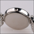 wholesale luxury watch bracelet, stones bezel quartz silver women watch